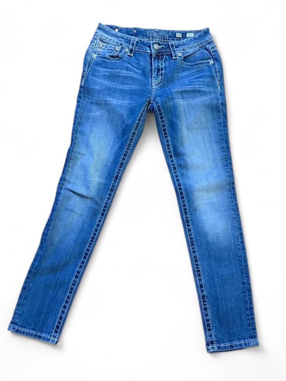 Miss Me Medium Blue Skinny Jeans